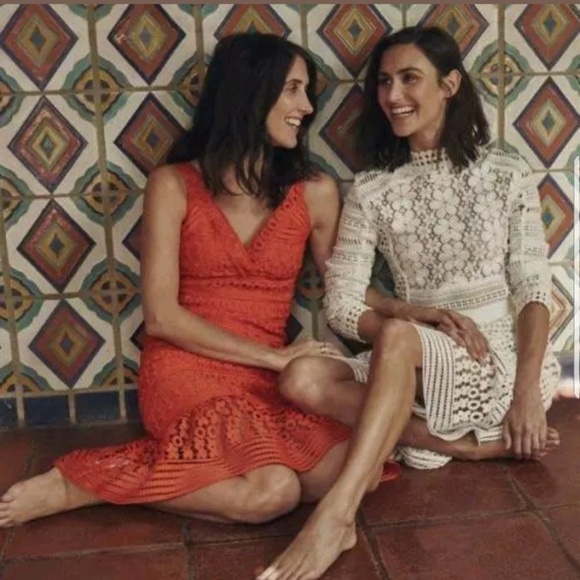 DIANE VON FURSTENBERG Tiana Lace Flounce Dress 6 - Picture 4 of 9